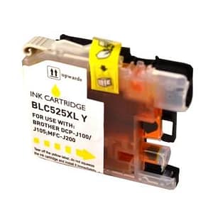 Cartus de cerneala Inkjet Compatibil Superior, Brother, Bro LC525XL Y ink, Galben